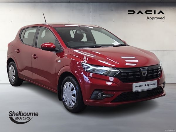 Dacia Sandero Hatchback, Petrol, 2022, Red