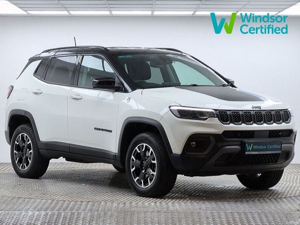 Jeep Compass Hatchback, Petrol Plug-in Hybrid, 2023, White