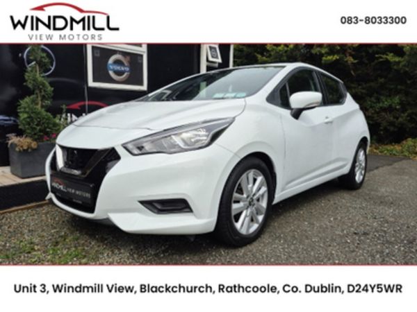 Nissan Micra Hatchback, Petrol, 2021, White