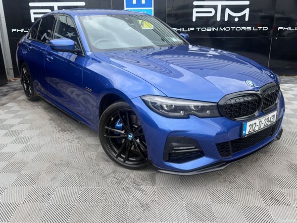 BMW 3-Series Saloon, Petrol Plug-in Hybrid, 2021, Blue