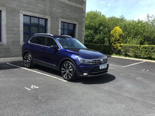 Volkswagen Tiguan SUV, Diesel, 2020, Blue