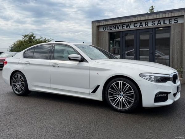 BMW 5-Series Saloon, Diesel, 2017, White