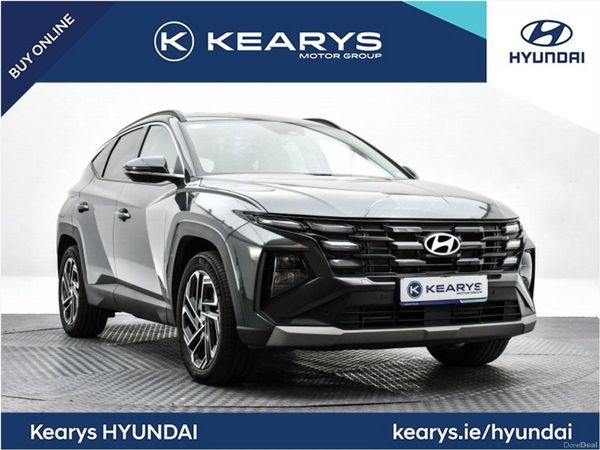Hyundai Tucson SUV, Petrol Plug-in Hybrid, 2026, Green