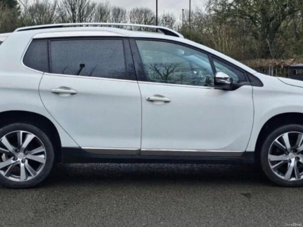 Peugeot 2008 SUV, Petrol, 2016, White