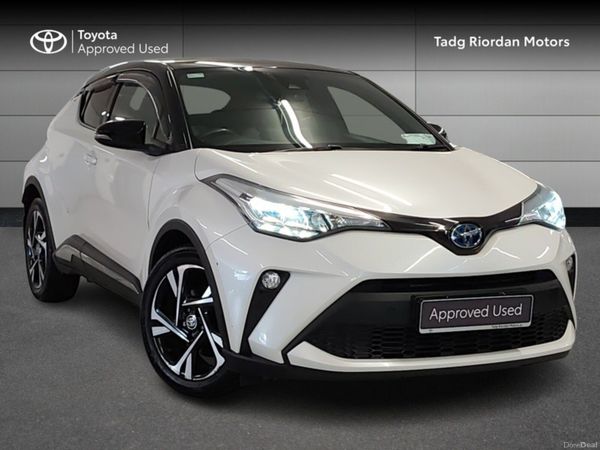 Toyota C-HR SUV, Petrol Hybrid, 2022, White