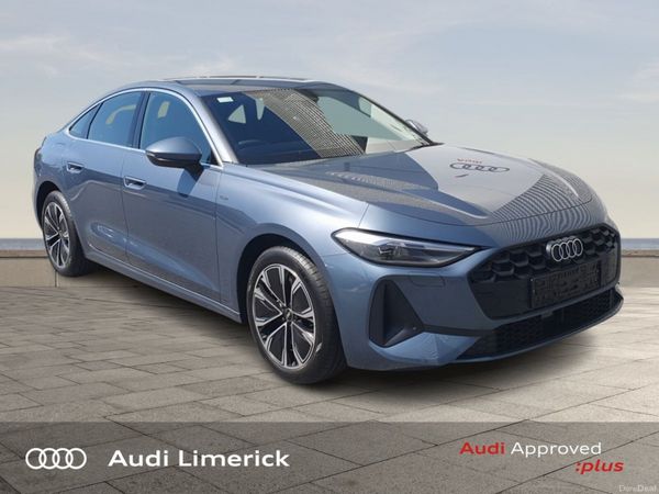 Audi A5 Saloon, Petrol Plug-in Hybrid, 2026, Blue
