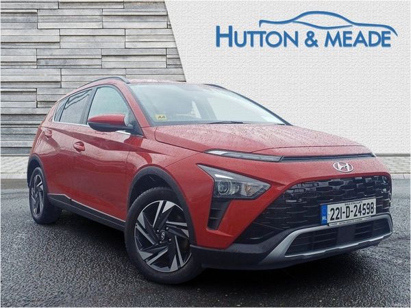 Hyundai Bayon Hatchback, Petrol, 2022, Red