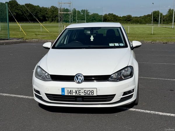 Volkswagen Golf Hatchback, Diesel, 2014, White