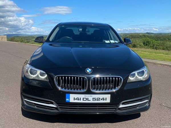 BMW 5-Series Saloon, Diesel, 2014, Black