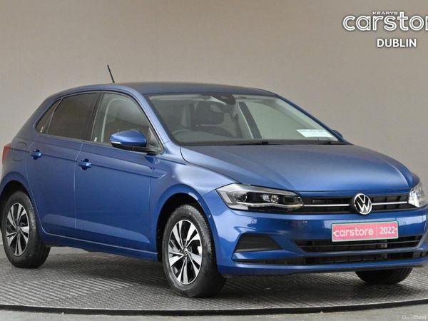Volkswagen Polo Hatchback, Petrol, 2022, Blue