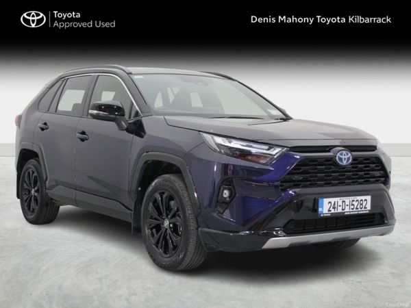 Toyota RAV4 SUV, Petrol Hybrid, 2024, Blue