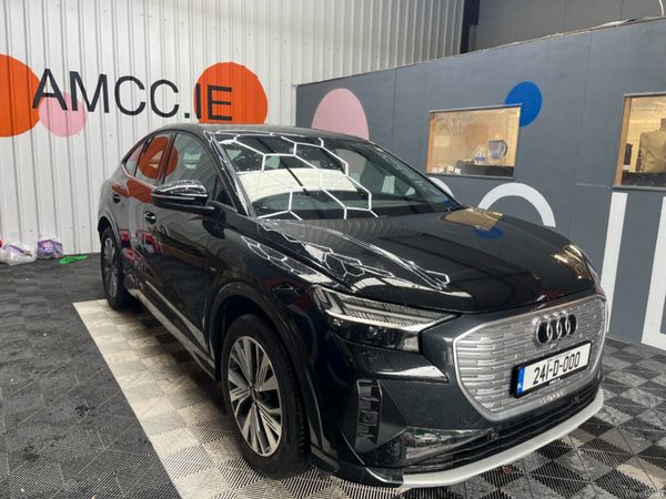 Audi Q4 e-tron SUV, Electric, 2024, Black