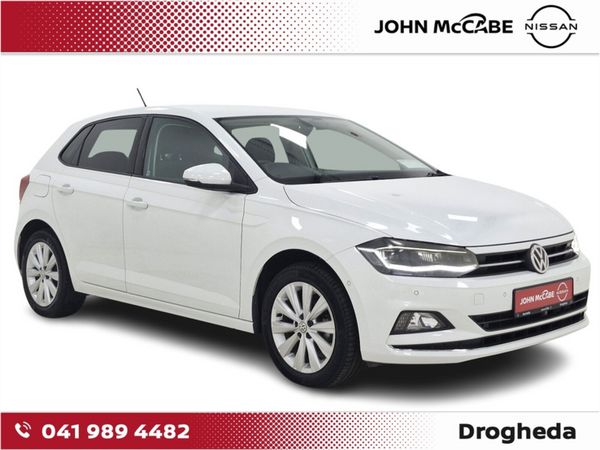 Volkswagen Polo Hatchback, Petrol, 2019, White