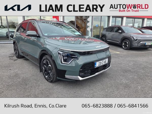 Kia Niro MPV, Electric, 2023, Green