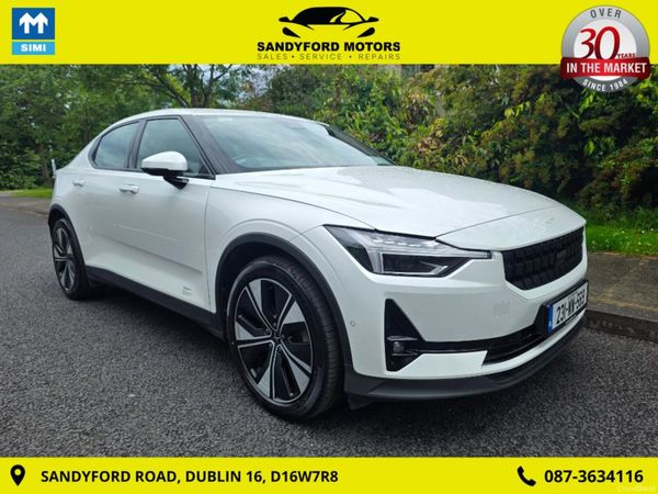 Polestar 2 Saloon, Electric, 2023, White