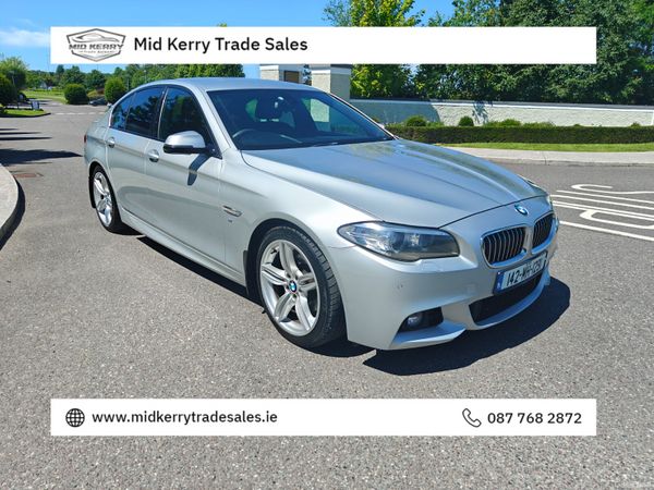 BMW 5-Series Saloon, Diesel, 2014, Silver