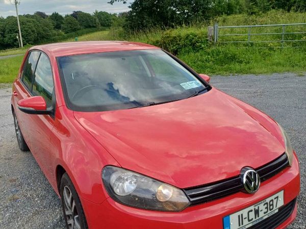 Volkswagen Golf Hatchback, Diesel, 2011, Red