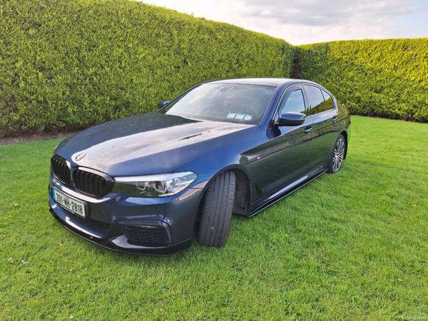 BMW 5-Series Saloon, Diesel, 2020, Blue