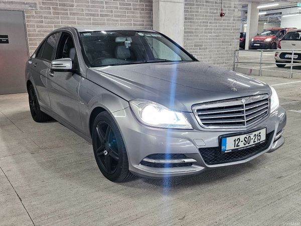Mercedes-Benz C-Class Saloon, Diesel, 2012, Silver