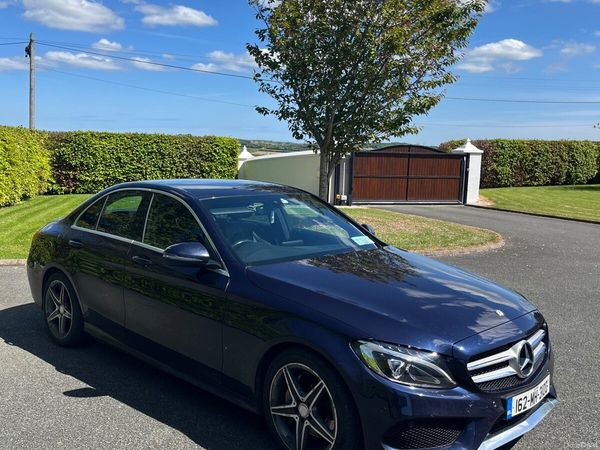 Mercedes-Benz C-Class Saloon, Diesel, 2016, Blue