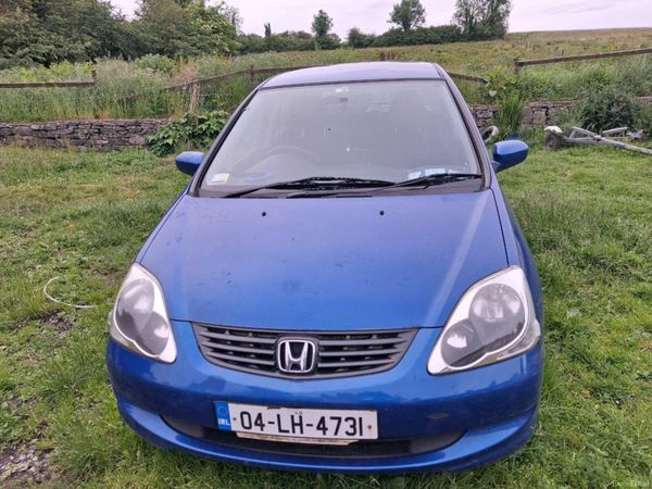 Honda Civic Hatchback, Petrol, 2004, Blue