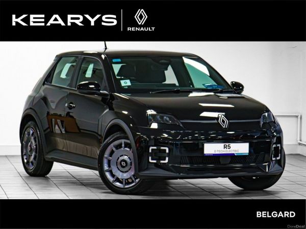 Renault 5 Hatchback, Electric, 2026, Black