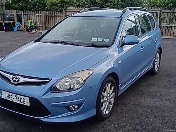 Hyundai i30 Estate, Diesel, 2011, Blue