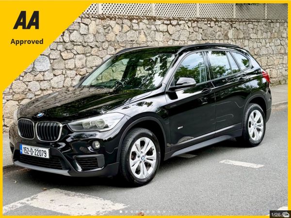 BMW X1 Hatchback, Diesel, 2015, Black