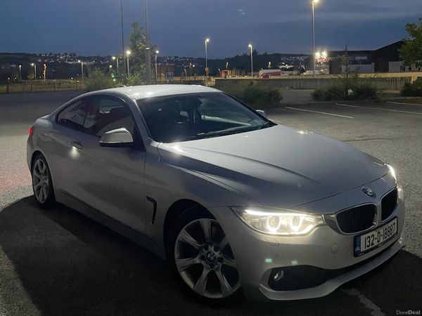 BMW 4-Series Coupe, Diesel, 2013, Silver