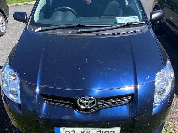 Toyota Auris Hatchback, Petrol, 2007, Blue
