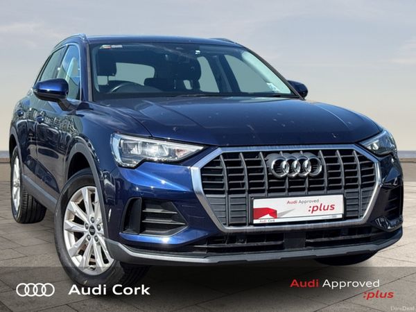 Audi Q3 SUV, Petrol Plug-in Hybrid, 2022, Blue