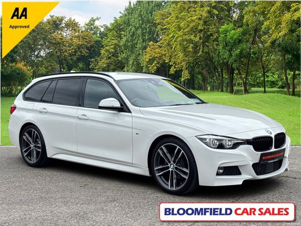 BMW 3-Series Saloon, Diesel, 2017, White
