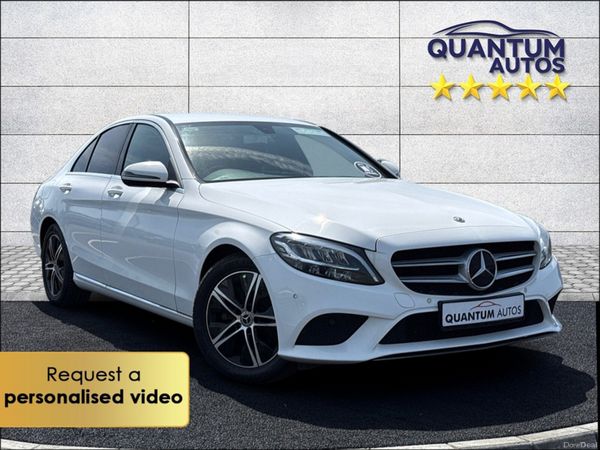 Mercedes-Benz C-Class Saloon, Diesel, 2019, White