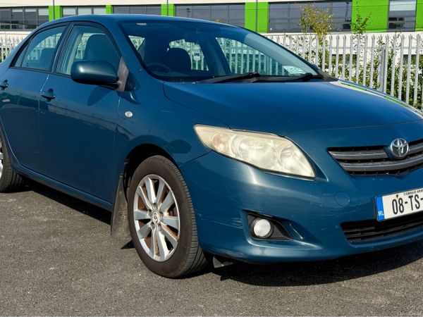 Toyota Corolla Saloon, Petrol, 2008, Blue