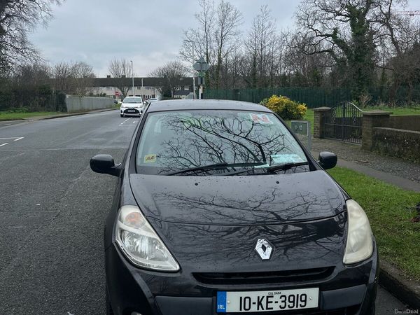 Renault Clio Hatchback, Ethanol Petrol, 2010, Black