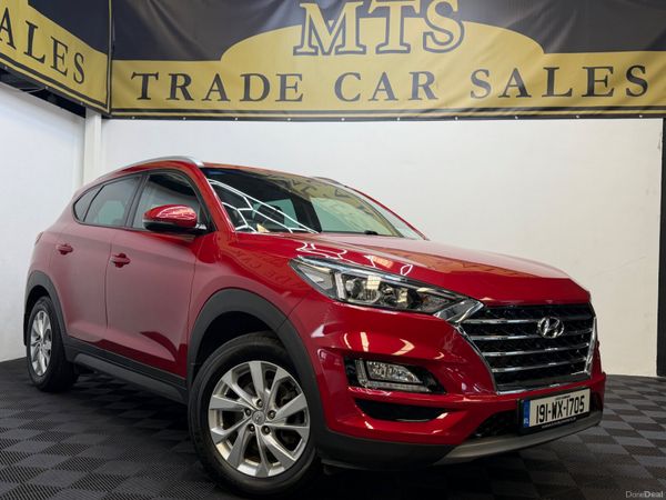 Hyundai Tucson SUV, Diesel, 2019, Red
