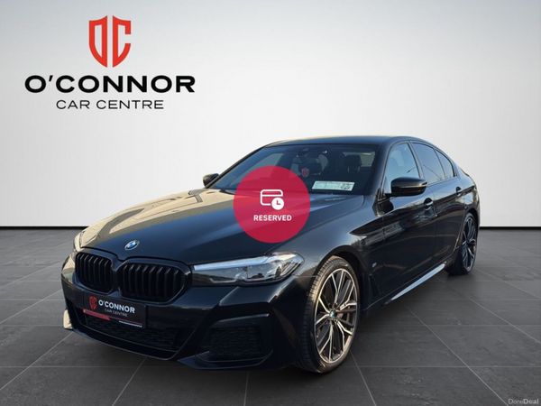 BMW 5-Series Saloon, Petrol, 2022, Black