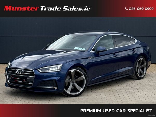 Audi A5 Hatchback, Diesel, 2017, Blue
