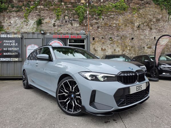 BMW 3-Series Estate, Petrol Hybrid, 2023, Grey