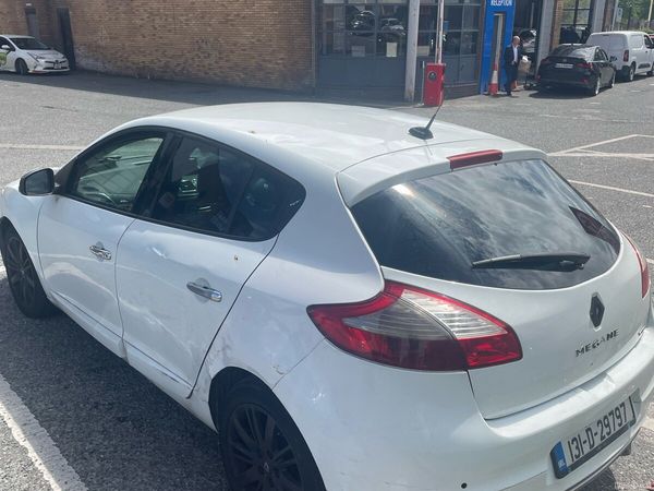 Renault Megane Hatchback, Diesel, 2013, White
