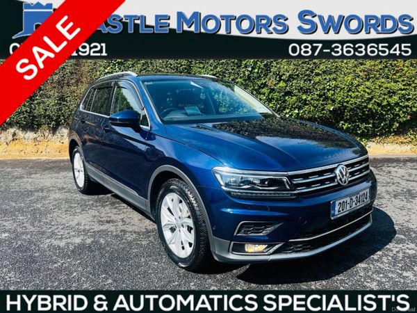 Volkswagen Tiguan Estate, Diesel, 2020, Blue