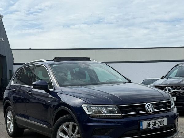 Volkswagen Tiguan SUV, Diesel, 2018, Blue