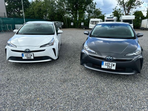 Toyota Prius Hatchback, Petrol Hybrid, 2022, Grey