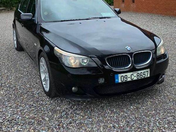 BMW 5-Series Saloon, Diesel, 2009, Black