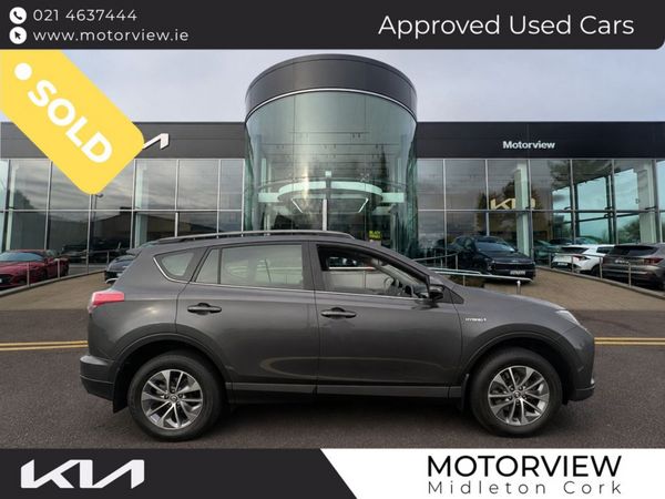 Toyota RAV4 SUV, Petrol Hybrid, 2018, Grey