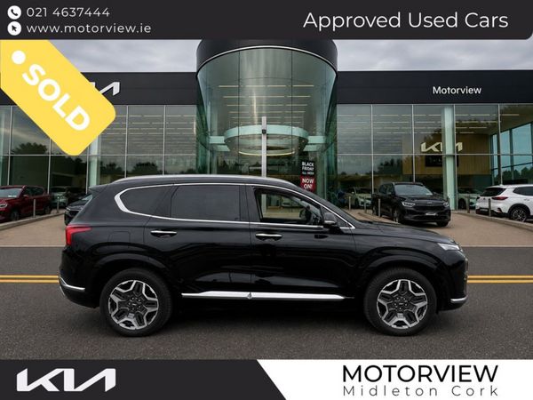 Hyundai Santa Fe MPV, Petrol Plug-in Hybrid, 2022, Black