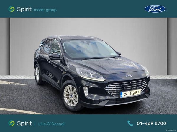 Ford Kuga SUV, Petrol Plug-in Hybrid, 2024, Black