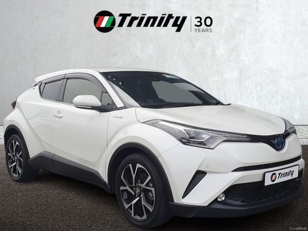 Toyota C-HR SUV, Petrol Hybrid, 2019, White
