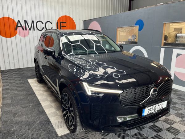 Volvo XC90 SUV, Petrol Plug-in Hybrid, 2025, Black