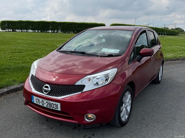 Nissan Note MPV, Petrol, 2017, Red